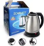 BARARIA Scarlet Electric Kettle 2 Litre For Hot Water-Tea-Coffee-Milk-Maggi-Pasta-Cooking Foods