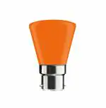 imee-Cone Shape Night LED Bulb (0.5 Watts | Orange | Base B22)-Pack of 10