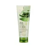 The Face Shop Jeju Aloe Fresh Soothing Foam Cleanser, gel to foam hydrating & cooling face wash
