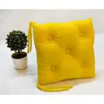 The Purple Tree Velvet Chair pad (Pack of 1 , 15x15 inch ) chair cushion , seat pad , seat cushion , chair pad cushion , floor cushion