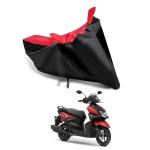 KEDIT New Yamaha Ray ZR 125 Fi Universal Motorcycle Bike/Scooty Two Wheeler Safety Full Body Cover Yamaha Ray ZR 125 Fi Red Black Colour KK-589
