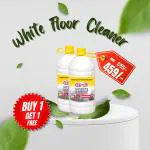 NOHARA Floor cleaner, White phenyl 5 Ltr Liquid Surface Cleaner for Homes, Offices, Hospitals, Schools etc. to removes dirt and stains(5 Litre + 5 litre Free Surface Cleaner)