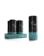 COCO HIGH Swiss Chocolate Drink, 200 Ml x 4 Cans, Chocolate Milk Shake, High Protein, Ready to Serve