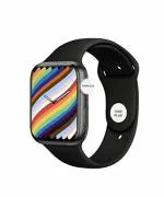 IIVAAS-New T500 Plus Plus Series 7 44MM Infinity Screen RELOGIO SMARTWATCH Heart Rate ECG Daily Activity Tracker SMARTWATCH (T500 Plus Black) l Smart Watch