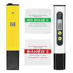 AMPEREUS Digital PH Meter & TDS Meter Combo, 0.01 PH High Accuracy Water Quality Tester with 0-14 PH Measurement Range, TDS 0-9999 ppm, Accuracy +-2% for Drinking Water, Aquarium, Swimming Pool