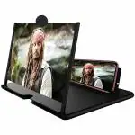 EPHEMERAL Screen Magnifier 12 for Smartphone Mobile Phone 3D HD Magnifier Screen Expanders for Movies, Videos, and Gaming Foldable Phone Stand with Screen Amplifier12