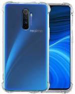 A ACCESSORIES KART Realme X2 Pro Transparent Silicon Back Cover with Kick Stand