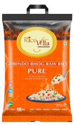 RICE VILLA PURE| GOBINDO BHOG RICE JEERA KASALA 10 KG|