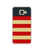 Casotec Multicolor Lines Design Printed Silicon Soft TPU Back Case Cover for Samsung Galaxy A5 (2016)