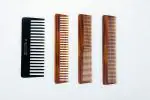 Roots - Brown Combs For Hair - Dressing Comb - Thin And Wide tooth Comb