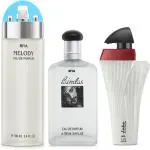 Riya Melody Green & Bindas & Jako Eau De Perfume Spray Pack Of 3 100 ml Each Eau De Parfum 300 ml (For Men & Women)
