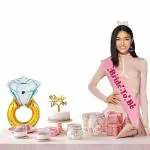 SpecialYou Bride to be bachelorette party decorations props set combo with Sash, cake topper, headband, foil balloons bridal shower photobooth props-4pcs