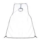 MAPPERZ Hair Cutting Sheet Apron Cape for Salon Use Hair Cloth Waterproof Cape - (White)