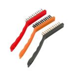 SKYRICK Cleaning Wire Black Brush for Utensils/Hard sustances/Metal/Acid wash/Metal brisles 3 pc Pack