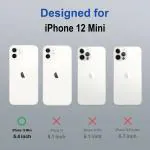 Back Cover for Apple iPhone 12 Mini | MagSafe Back Cover with Scratch-Resistant Back Cover