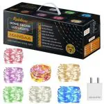 MANSAA M59 Rainbow Lights | 5 Meter 50 LEDs | Multicolor | USB Operated | Home Decor LED Light | Pack of 7