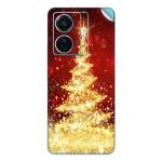 GADGETSWRAP Printed Vinyl Skin Sticker for Vivo T1 Pro - Merry Christmas Light Sign