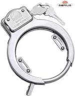 Bonus Mark-2 Key Operated Side Key Lever Tumbler Security Cycle Lock (CHROME)