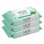 Lacto Calamine Daily Cleansing Wipes, pack of 3