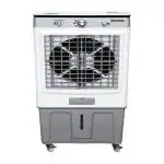 PANWOOD Everest Tower Cooler; 4-Way Air Deflection and High Density Honeycomb pads_80 Litre