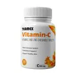TEAMEX Vitamin C Tablet, 30 Tablets / Boost Health, Metabolism & Immunity, Enhance Skin's Texture