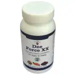 DEE INDIA HERBALS Ayurvedic Natural Dee Force XX Capsules - For Vigour, Vitality, To Boost Strength, Stamina & energy, Better Pysical Peformance, Antioxidant Power (60, Pack of 1)