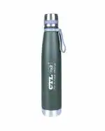 Lance Allure Slim Water Bottle| 1L Stainless Steel Bottle for School Children Office Home Fridge & Gym| Leakproof & Rustproof Design (Green)