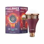 Halonix Prime DJ Speaker 9W B22 Millions Color Smart Bluetooth LED Bulb
