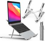 Lumber home and kitchen Laptop stand Phone stand Tablet stand Monitor stand Portable Aluminum Laptop Stand for Desk Laptop Riser C Stand, Laptop Stand, Stylish Plastic, Lightweight, Portable, 7 Height Adjustable, Foldable