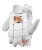 Heega Choice Of Champion White Leather Cricket Batting Gloves