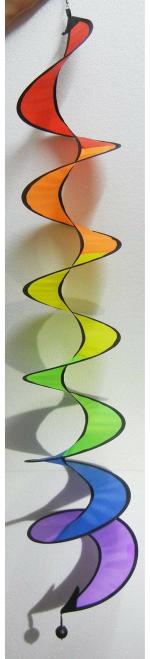 My Party Suppliers Imported Designer Dangler Swirl