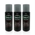Brut Musk Deodorant Body Spray For Men, Masculine Long-Lasting Deo With Musky, 200 Ml (Pack Of 3)
