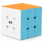 Hawkister QiYi Warrior S Cube 3x3 Stickerless Professional Speed Magic Cube Puzzle