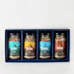 Rage Coffee Gift Box of 4 Flavours - Hazelnut, Chocolate, Caramel, Butterscotch 50 GMS Each