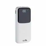 iCruze Digital Strike AT-PB05, Input ports, 10000mAh, Triple port Outputs, Power Bank (White)
