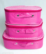 Qubix Makeup Organizer, Leather Cosmetic