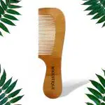 Majestique Wooden Hair Comb for Women, Wood Comb Anti-Static & No Snag, Wodden Comb Handcrafted Wooden Hair Comb