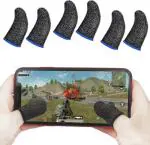 Kimast Black Finger Sleeve (Pack Of 6)