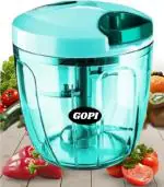 GOPI Vegetable Chopper 1000 ML, Color Green