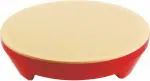 SHRAVI kitchenware Plastic Chakla Belan Polpat & Rolling Pin (Red)