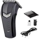 CRYSTAL DIGITAL Rechargeable Hair Trimmer Clipper for men | Beard Trimmer for Men, (Black)