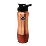 Mr. Copper King Premium Pure Copper Sipper Bottle 800ml _Fancy Hammered No1