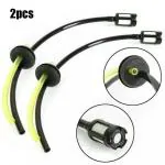 2 Sets Replacement Fuel Hose Pipe + Tank Strainer Assy and Grommet For Grass Strimmer Trimmer Brush Cutter Chainsaw Parts