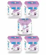 Meechu NewBorn Baby Taped Diapers Size XS (3 - 5 Kgs ) , 5 Packs , 25 count | Every Day Fresh Pack |Cottony Soft Absorb Technology|Leakage Protection