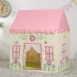 Sukan Tex Yellow Fibre, Glass Extremely Light Weight Kids Play Tent House For 3-8 Year Old