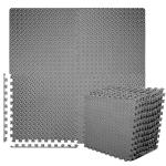 SIGNATRON Fitness Puzzle Mat, Gym Floor Mat, Exercise Mat, EVA Foam Interlocking 12mm Extra Thick