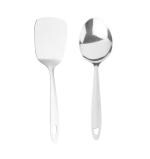 Blue Wonder Stainless Steel Cooking & Serving Small Palta & Small Paan, (Pack of 2)