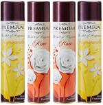 Premium Rose, Rajnigandha Spray, 217 Ml Each (Pack Of 4)