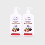 EUROSOFT Wild Berry Moisturizing Body Lotion for Women/Girl, Dry Skin Summer | Long Lasting Fragrance, Intense Hydration Moisturizer | All Type Skin-200ML, Brightening & Fresh Body Lotion Travel Size, Pack of 2