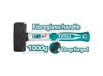 TOTAL Carbon Steel Stoning Hammer with Fiberglass Handle 100 g - THT7210006